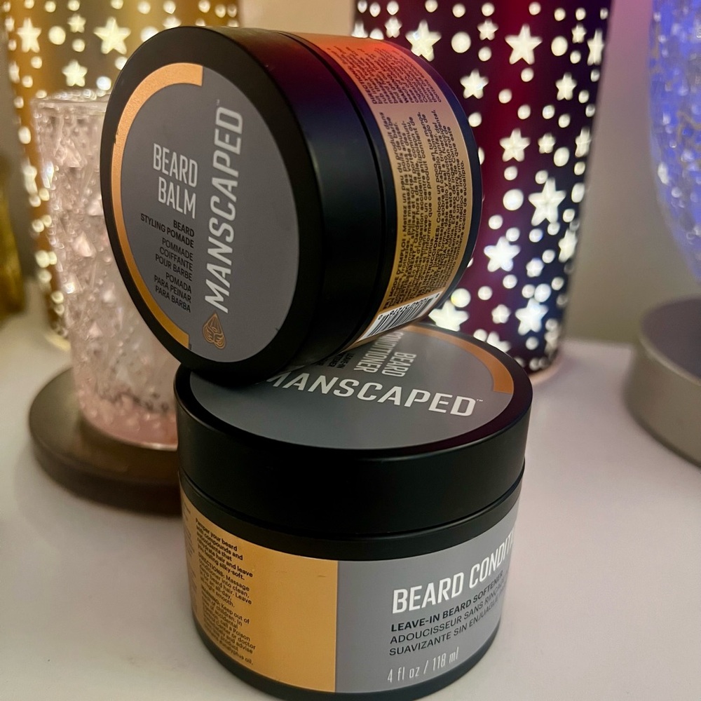 MANSCAPED beard balm & beard conditioner New